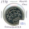 Image 1 : 1978 Moose Jaw Trade Dollar. Snowbirds. BU.