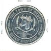 Image 2 : 1964 Oxbow, Saskatchewan Trade Dollar. Counter stamped COTY by the Coins of the Year Club.