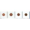 Image 2 : Set of 4 British Pennies. Dates include 2001, 2002, 2005 & 2006. All are Brilliant Uncirculated & Re