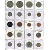 Lot of 20 British coins. Includes Crowns, Half Crown, 2 Shillings, Shillings, 6 Pence, 3 Pence, Vict