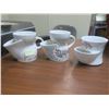 Image 1 : 3 antique shaving mugs