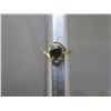 Image 1 : size 8 ladies sterling silver ring with garnet stone
