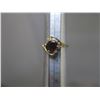Image 3 : size 8 ladies sterling silver ring with garnet stone
