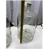 Image 6 : Two 6 Gallon (23 Litres) Glass Bottles.