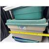 Image 2 : Lot of plastic strorage container and plactic lids.