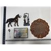 Image 1 : House Decoration Items with Metal Horse.