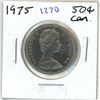 Image 1 : 1975 Canadian Fifty Cents.