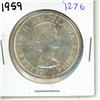 Image 1 : 1959 Canadian Silver Dollar.