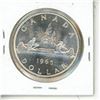 Image 2 : 1965 Canadian Silver Dollar.