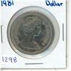Image 1 : 1981 Canadian Dollar.