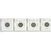 Image 1 : Strip of 4 Canadian Ten Cent Coins.