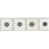 Image 2 : Strip of 4 Canadian Ten Cent Coins.