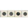 Image 2 : Strip of 4 Canadian Fifty Cent Coins.