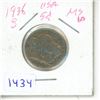 Image 1 : 1936S Buffalo Nickel.