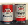 Image 1 : Two ESSO Marvelube Tins - empty