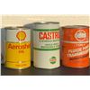 Image 1 : Areoshell,  Castro Oil, Gulf Transmission Fluid - 2 full, 1 empty