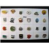 Image 1 : LOT OF 24 DIFFERENT ALBERTA TOWN PIN - Different than other Lots