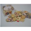 Image 2 : LARGE LOT of MILK BOTTLE TOPS - 200 or more