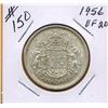Image 1 : 1956 CANADIAN SILVER 50 CENT COIN