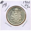Image 1 : 1966 CANADIAN SILVER 50 CENT COIN