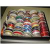 Image 1 : LARGE LOT OF NARROW RIBBON - CRAFT or SCRAPBOOKING PROJECTS