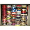 Image 2 : LARGE LOT OF NARROW RIBBON - CRAFT or SCRAPBOOKING PROJECTS