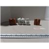 Image 3 : 10 salt + pepper shakers with town + city advertising