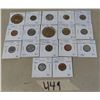 Image 1 : Lot of 17 foreign coins
