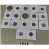 Image 4 : Lot of 17 foreign coins