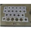 Image 1 : Lot of canadian 5 cent and 10 cent coins of various years