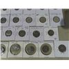 Image 3 : Lot of canadian 5 cent and 10 cent coins of various years