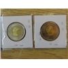 Image 2 : Pair of 1945-2023 victory toonies (colored/non-colored)