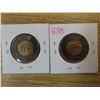 Image 1 : Pair of 2022 "solemn tribute to queen elizabeth toonies