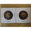 Image 2 : Pair of 2022 "solemn tribute to queen elizabeth toonies