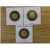 Image 2 : Lot of 3x2022 "solemn tribute to queen elizabeth toonies