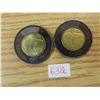 Image 1 : Pair of 2022 "solemn tribute to queen elizabeth toonies