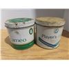 Image 3 : Lot of 4 cigarette tobacco tins