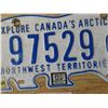 Image 2 : 2009 Explore canada's arctic northwest territories license plate- 97529