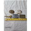 Image 1 : 5 Assorted Buckles