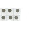 Image 2 : Lot of 6 U.S. Indian Head/Buffalo Nickels. Includes 3 1936 & 3 1937. Good – VG