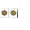 Image 1 : Lot of 2 1965 Saskatchewan Diamond Jubilee medal varieties. Includes No Tail on Horse & Scarce Tail