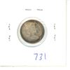 Image 2 : 1967 Canadian Silver 10 Cents. MS-63. Beautifully Toned