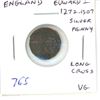 Image 1 : England. King Edward I 1272 – 1307 Silver Long Cross Penny. VG.
