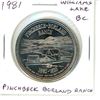 Image 1 : 1981 Williams Lake BC Trade Dollar. Pinchbeck Borland Ranch. BU.