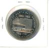 Image 2 : 1882 – 1982 North Bay Ontario Trade Dollar. 100th Anniversary of the city. Railroad. BU.