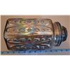 Image 2 : Iridescent Carnival Glass Canister