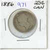 Image 1 : 1886 Canadian Twenty-Five Cent.