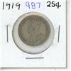 Image 1 : 1919 Canadian Twenty-Five Cent.