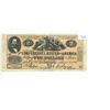 Image 2 : Counterfeit Confederate States of America 1862 $2. This is not a real note.