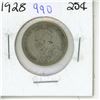 Image 1 : 1928 Canadian Twenty-Five Cent.